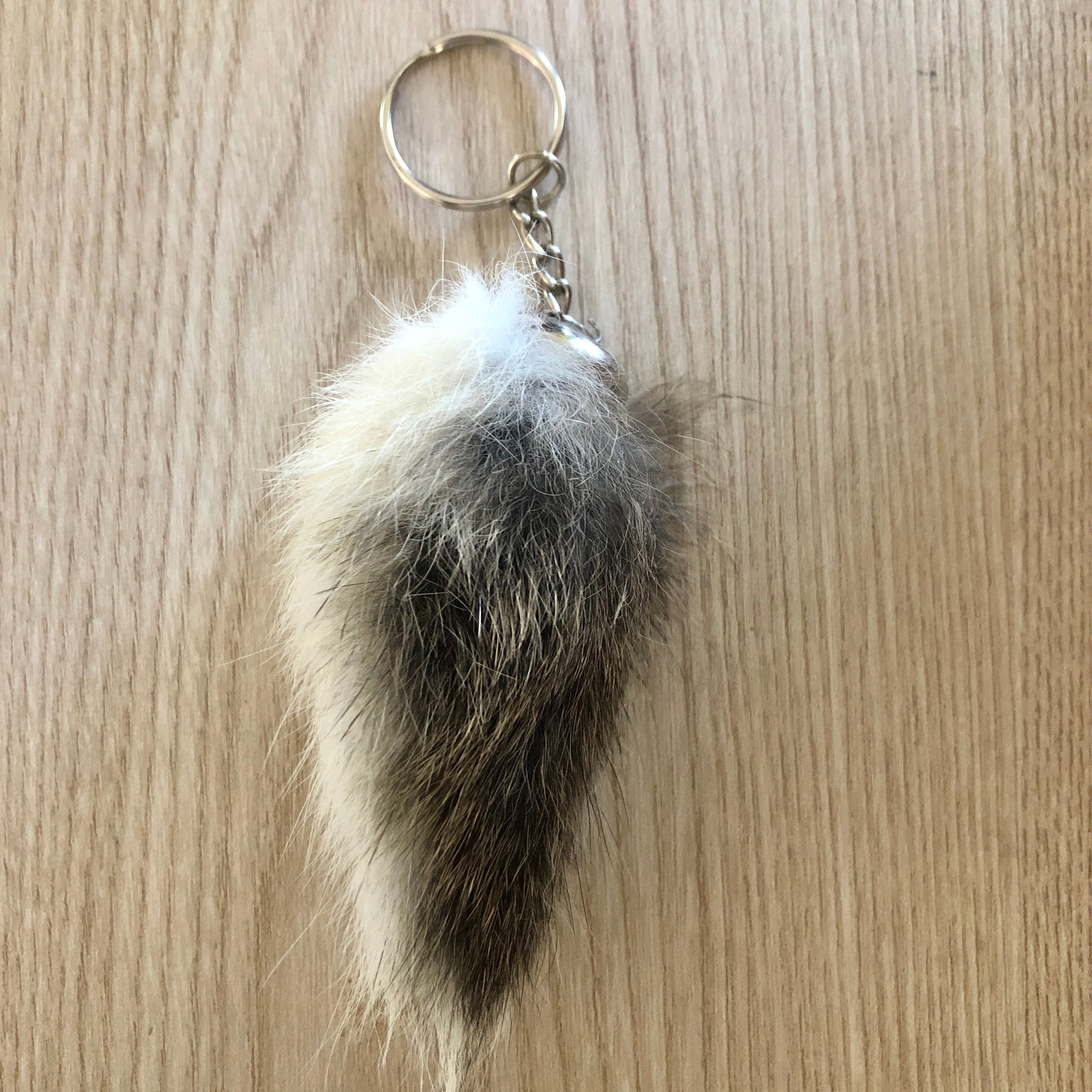 Bunny tail keychain sale
